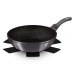 Patelnia Wok Berlinger Haus Carbon Pro 28 cm Metallic Line do Smażenia i Duszenia