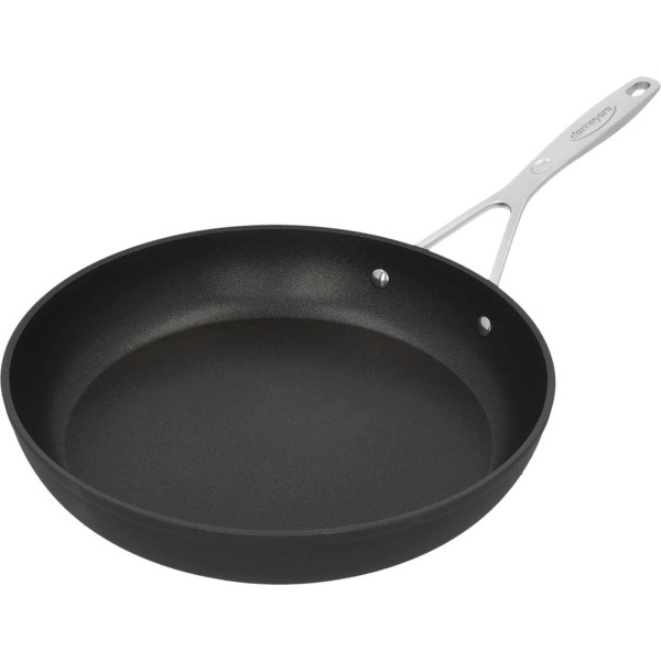 Patelnia płytka Demeyere Alu Industry 3 28 cm z powłoką Duraslide do smażenia potraw