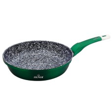 Patelnia Zilner Stonetec Emerald 30cm marmurowo-ceramiczna do smażenia zdrowych potraw