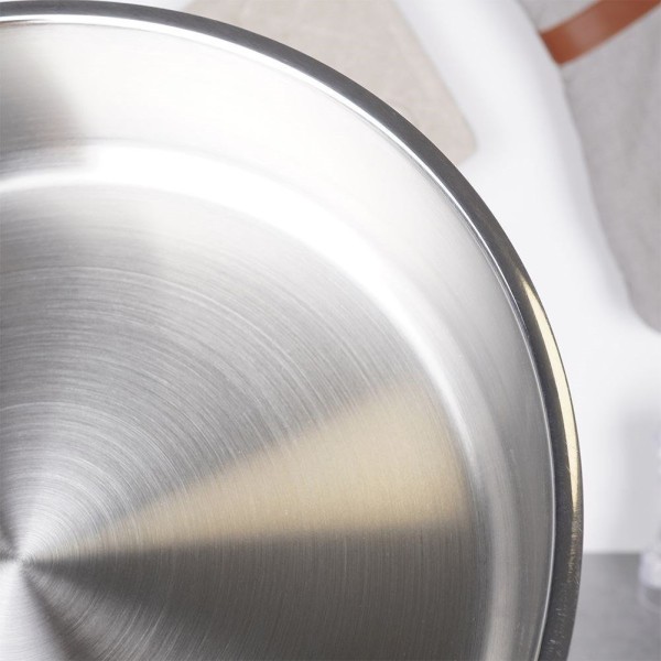 Patelnia tradycyjna Orion ANETT 26 cm – stal nierdzewna, do indukcji