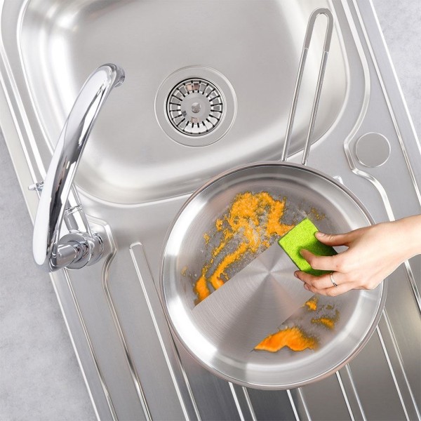 Patelnia tradycyjna Orion ANETT 26 cm – stal nierdzewna, do indukcji