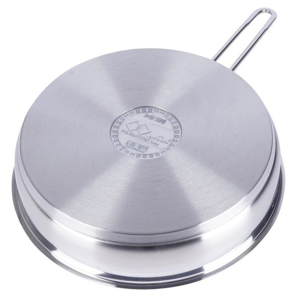 Patelnia tradycyjna Orion ANETT 26 cm – stal nierdzewna, do indukcji