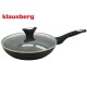 Patelnia Granitowa Klausberg Marmo Gold KB-7038 22cm Idealna Do Smażenia Codziennego