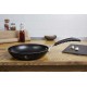 Patelnia tytanowa Berlinger Haus Black Professional Line BH-6116 24cm do smażenia i gotowania