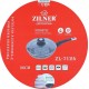 Patelnia Zilner ZL-7124 26cm marmurowo-ceramiczna do smażenia bez przywierania