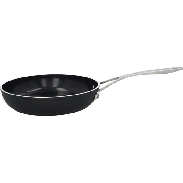 Patelnia tradycyjna Demeyere Alu Industry 3 Ceraforce 24 cm płytka