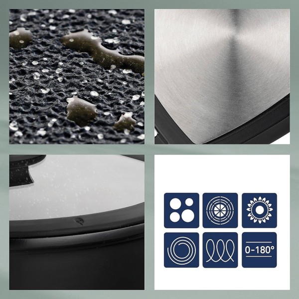 Patelnia głęboka KELA Stella Nova (28 cm)