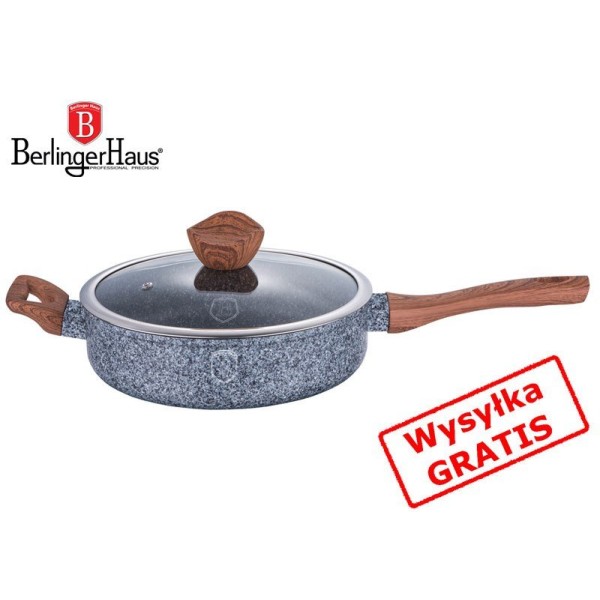 Patelnia Berlinger Haus Forest Line 24cm do smażenia i duszenia potraw w domu