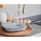 Пательня Grill Zilner Stonetec ZL-7068 28 см мармурово-керамічна для приготування на грилі