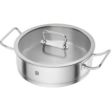 Patelnia tradycyjna Zwilling Pro 2H sauté 28 cm z pokrywką