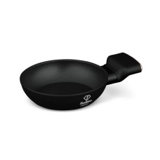 Пательня традиційна Fashion TV FTV-0042, 16 см, матова чорна з рожевим золотом, для смаження та приготування