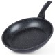 Patelnia tradycyjna Orion Grande 24 cm, granitowa non-stick, indukcja