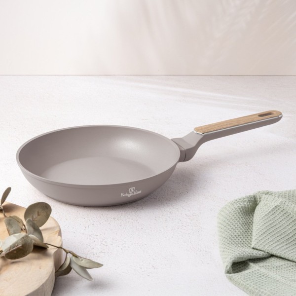 Пательня BerlingerHaus BH-8327 Taupe Nordic 24 см для традиційного готування