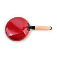 Пательня Rodeluxe 20 см для смаження та приготування їжі, класична традиційна форма