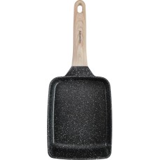 Patelnia marmurkowa Klausberg KB-7813 czarna głęboka do smażenia i duszenia