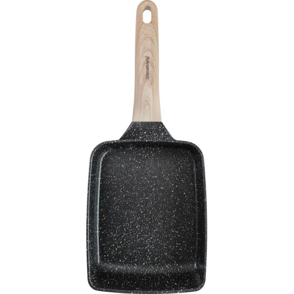 Patelnia marmurkowa Klausberg KB-7813 czarna głęboka do smażenia i duszenia