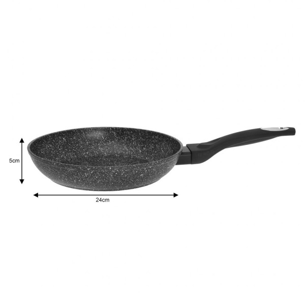 Zestaw patelni Klausberg Marmo Gold KB-7290 20/24/28 cm do smażenia i gotowania