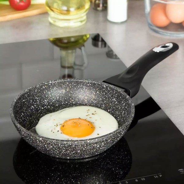 Patelnia Granitowa Klausberg Marmo Gold KB-7288 16cm do smażenia i przygotowywania potraw