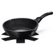 Patelnia granitowa Berlinger Haus Black Silver BH-6185 24 cm głęboka do smażenia i duszenia