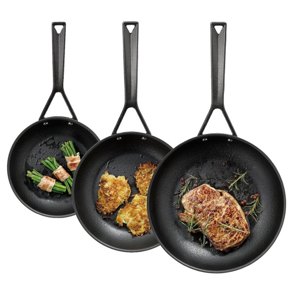 Сковорода KELA Ruvido 28 см, антипригарна, для смаження та пасерування, чорна