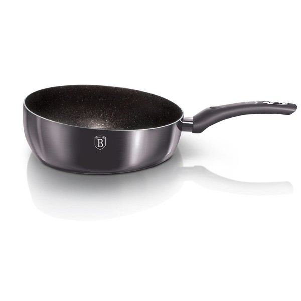 Patelnia głęboka Berlinger Haus Carbon Pro BH-6906 26cm do smażenia i duszenia potraw