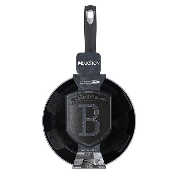 Patelnia głęboka Berlinger Haus Carbon Pro BH-6906 26cm do smażenia i duszenia potraw