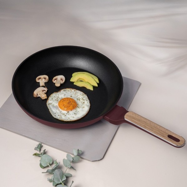 Пательня BerlingerHaus Leonardo Nordic 28 см для традиційного приготування їжі