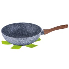 Wok Berlinger Haus Forest Line 28cm do szybkiego smażenia i przyrządzania potraw orientalnych BH-1204