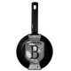 Пательня традиційна BerlingerHaus Matte Black Collection BH-8169, 20 см для смаження та тушкування