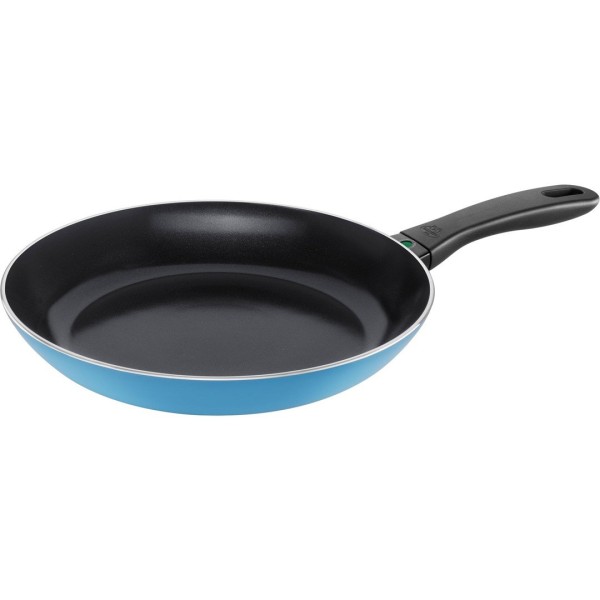 Patelnia tradycyjna Ballarini Caprera 28 cm niebieska płytka do smażenia
