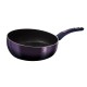 Głęboka patelnia Berlinger Haus Chef Flip 26 cm Purple Eclipse do smażenia i duszenia