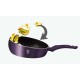 Głęboka patelnia Berlinger Haus Chef Flip 26 cm Purple Eclipse do smażenia i duszenia