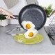 Patelnia tradycyjna ORION Grande 28 cm, granitowa non-stick, z pokrywką, na indukcję