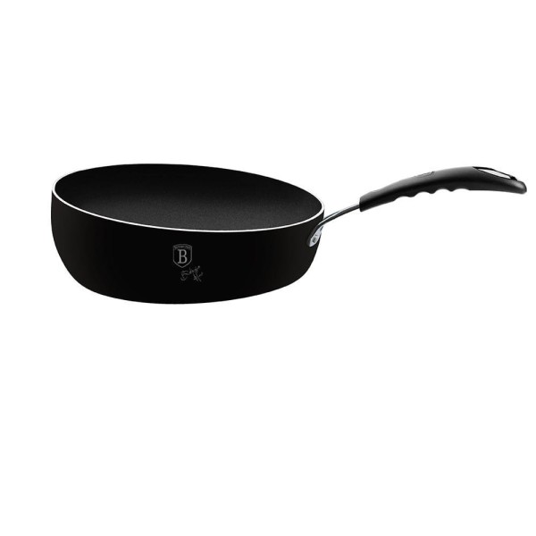 Patelnia głęboka Berlinger Haus Black Pro BH-6120 Titanium 26 cm do smażenia i duszenia