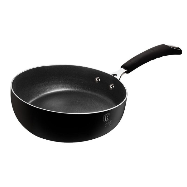 Patelnia głęboka Berlinger Haus Black Pro BH-6120 Titanium 26 cm do smażenia i duszenia