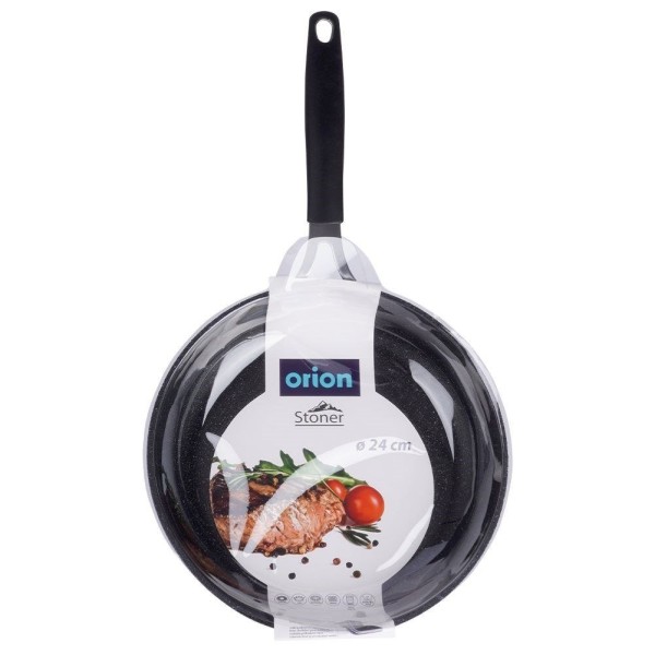 Patelnia tradycyjna, Stoner ORION 112927 — granitowa nieprzywierająca 24 cm, do indukcji
