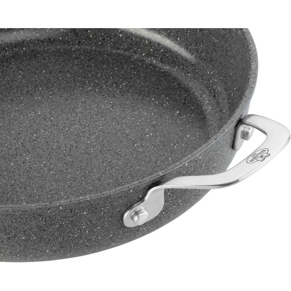 Patelnia tradycyjna Ballarini Salina Ceramic 28 cm z pokrywką 2H