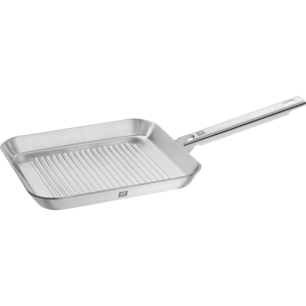 Patelnia grillowa ZWILLING PLUS Stalowa 24 cm do przyrządzania potraw z grilla
