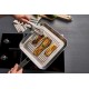 Patelnia grillowa ZWILLING PLUS Stalowa 24 cm do przyrządzania potraw z grilla