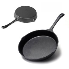 Patelnia żeliwna Kinghoff KH-2251 20 cm do smażenia i duszenia potraw