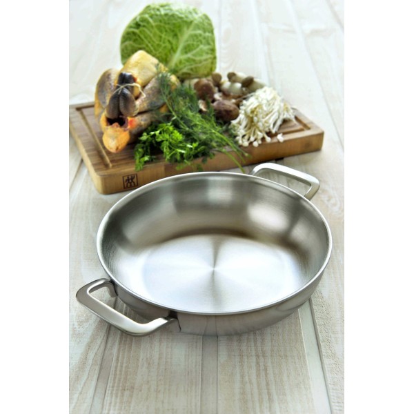 Patelnia tradycyjna Demeyere Multifunction 7 głęboka 20 cm do smażenia i duszenia