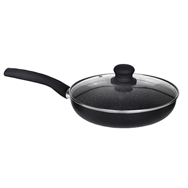 Patelnia Kinghoff KH-3955 z powłoką marmurową 20 cm do smażenia i duszenia