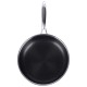Patelnia tradycyjna ORION COOKCELL 28 cm, głęboka stal nierdzewna, non-stick, indukcja