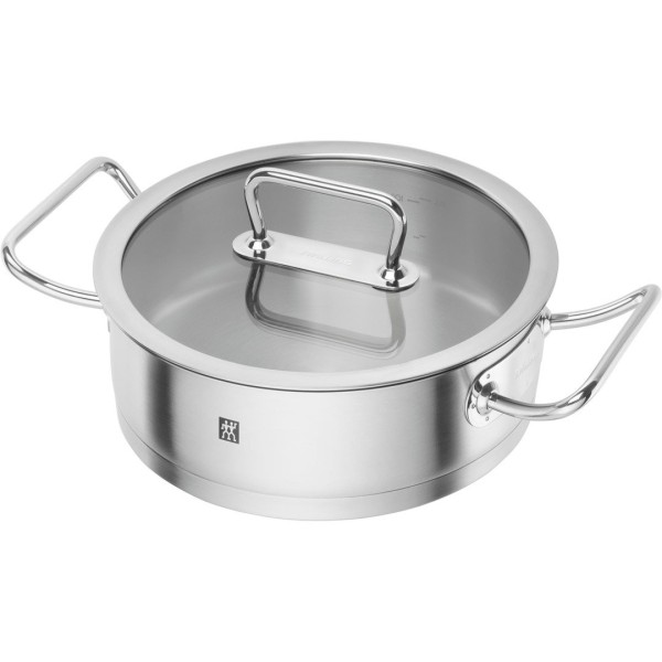 Patelnia tradycyjna Zwilling Pro sauté 24 cm z pokrywką do smażenia