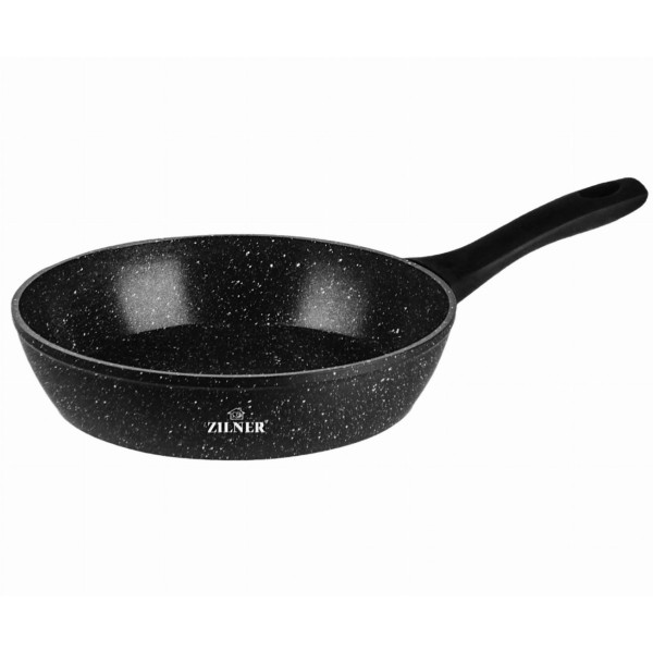 Patelnia głęboka Zilner ZL-9209 marmurowa powłoka 24cm 2.0L do smażenia i duszenia