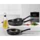 Patelnia głęboka Zilner ZL-9209 marmurowa powłoka 24cm 2.0L do smażenia i duszenia