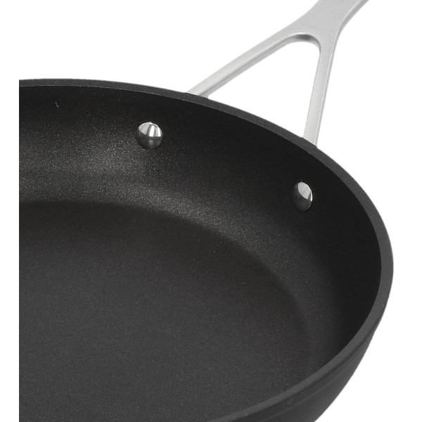 Patelnia tradycyjna Demeyere Alu Industry 3 24 cm z powłoką Duraslide do smażenia