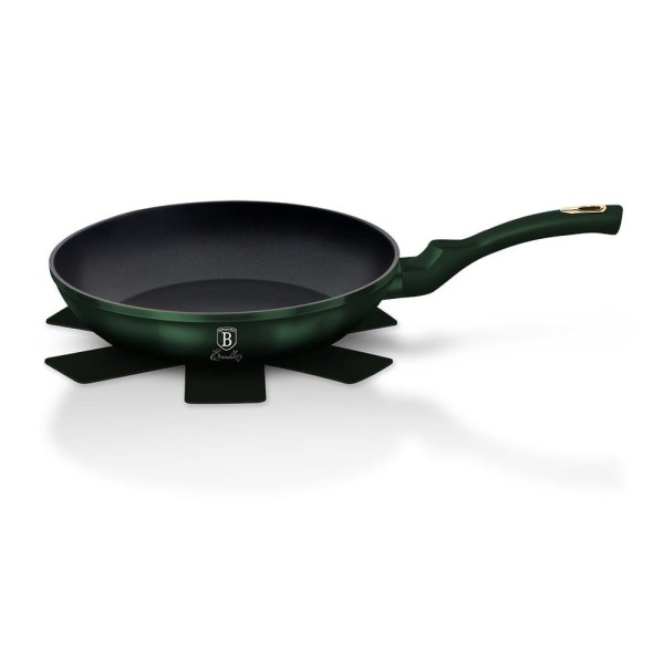 Пательня Berlinger Haus Metallic Line Emerald 24 см для традиційного готування