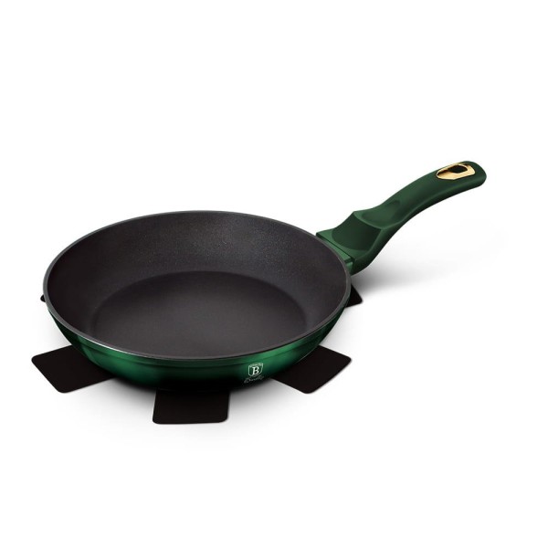 Пательня Berlinger Haus Metallic Line Emerald 24 см для традиційного готування