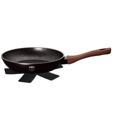 Patelnia granitowa Berlinger Haus Ebony Rosewood 24 cm do smażenia i duszenia